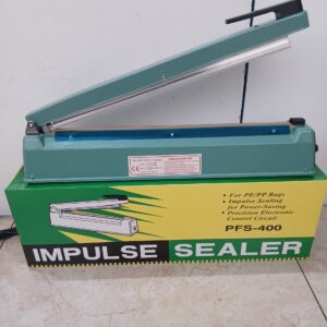 PFS-400 Impulse Heat Sealer Machine – 400mm Manual Plastic Bag Sealer