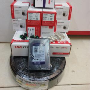 Hikvision 8 Channel 1080P CCTV Camera Full Kit