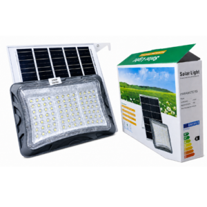 300W Outdoor LED Solar Flood Light Kit (6500K Daylight White)