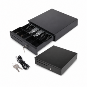 POS Cash Drawer Box 4 Bill 5 Coin Tray