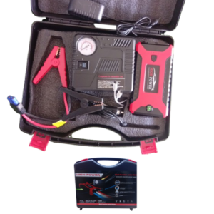 High Power Portable Multi-Function Car Jump Starter Kit with Air Compressor